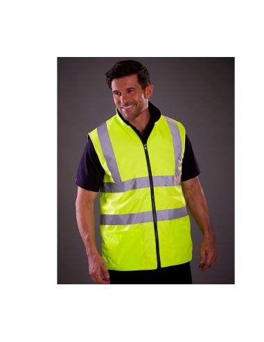 Y-HV008F-Reversible Fleece Bodywarmer